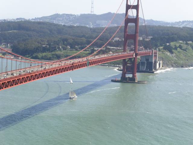 The Golden Gate Bridge in San Francisco, California